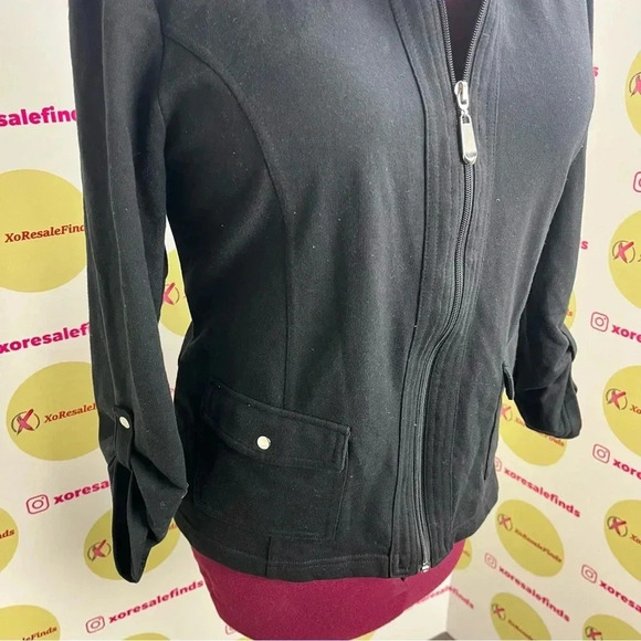 Croft & Barrow® Zip-Front Fleece Jacket - Picture 3 of 5